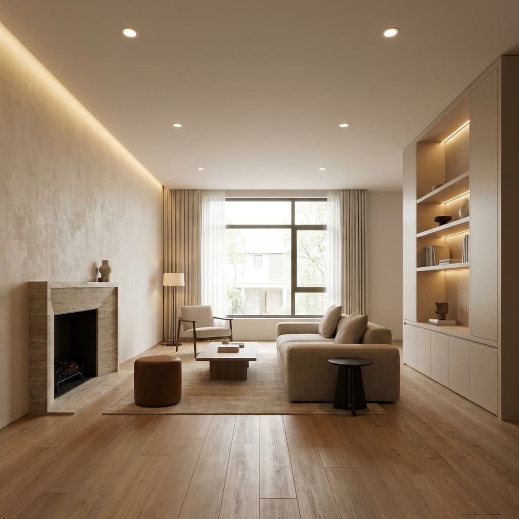 Éclairage encastré, décoratif et architectural